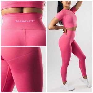 ALPHALETE OG REVIVAL LEGGINGS - Paradise Pink